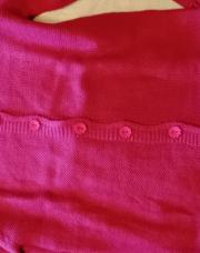 Gilet fuschia 5ans Benetton