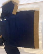 Pull bleu et brun 6mois 