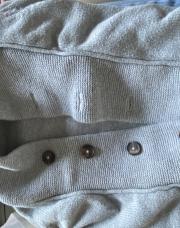 Gilet gris tape à l’œil 9mois