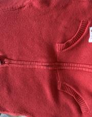 Gilet rouge tex 9mois