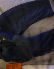 Pantalon bleu boutons 9mois
