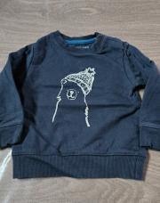 Sweat bleu marine Noppie's 6-9m 74cm 