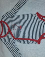 Body noir rouge blanc 6m