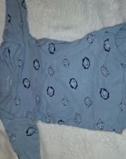 Body bleue lion 62/68