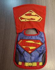 Bavoir avec cape superman