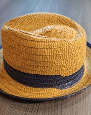 Chapeau paille beige