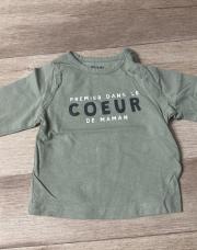 T-shirt long cœur Kiabi 3M