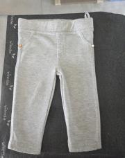 Pantalon gris pailleté - 68 cm