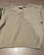 Pull maille vert clair Zara 1-1,5 86cm