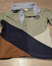 Blouse manches long TAO tricolore 2 ans 86cm