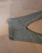 Leggings gris ligné 