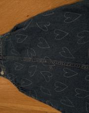 Robe en jeans cœur 86