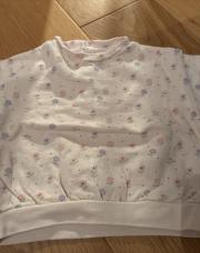 Pull rose à fleur 9M