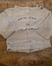 Haut new one 3 mois Kiabi