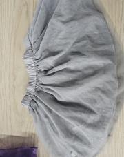 Tutu gris étoile 18m