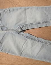Jeans zara bleu ciel 74cm 