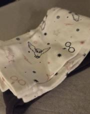Lot 2 leggins - noir + blanc Hedwige - naissance