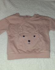 Pull lapin rose 62/68
