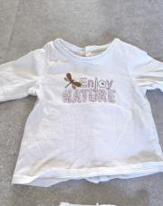 Sous pull blanc libellule 