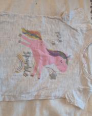 Ti shirt gris licorne 3/4 ans Primark