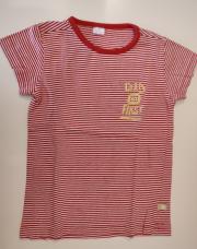 Ti shirt ligne rouge 3/4 ans