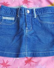 jupe jeans 4/5 ans Zara
