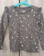T-shirt gris étoile C&A 7 ans