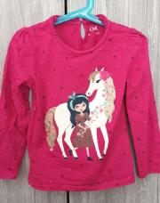 T-shirt rose fille C&A 7 ans