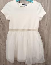 Robe festive blanche Okaidi 6 ans