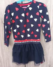 Robe cœurs Z8 4/5 ans