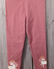 Legging polaire rose 6 ans