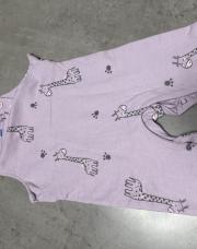 Salopette violet 3 mois 