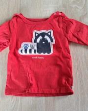 blouse obaibi 6 mois rouge