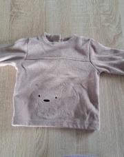 pull beige ours tex baby 6 mois