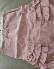 Robe serjent major rouge ligné 