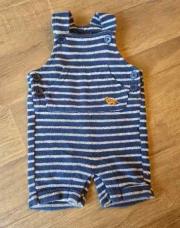 Salopette rayée bleue TAO 3 mois