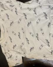 T shirt blanc skate 6 mois