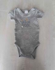 Body gris moon 3 mois 