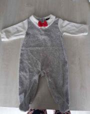 Pyjama noeud rouge cora 6 mois 