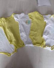5 body jaune blanc cora 6 mois