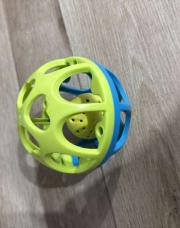 Balle sensorielle bleu et vert 