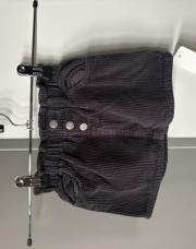 Jupe noir en velours zara 2-3 ans 98cm 