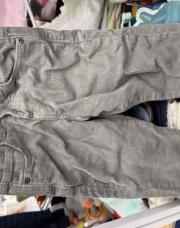 Jean velours gris 86cm Zara 