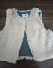 Gilet Okaïdi 3 ans fourrure rose