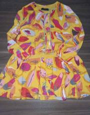 Robe Catimini 4 ans jaune