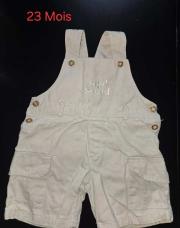 Salopette beige 23mois