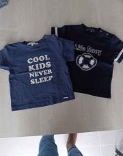 2 t-shirts Gimp preminimes 6 mois 
