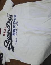 Tshirt superdry blanc xs 