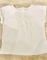 Tshirt Obaibi 18m blanc 