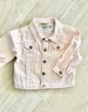 Veste TAO 24m jeans saumon 